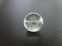 【粒売り:五芒星】水晶Φ10±0.3mm【素彫り】