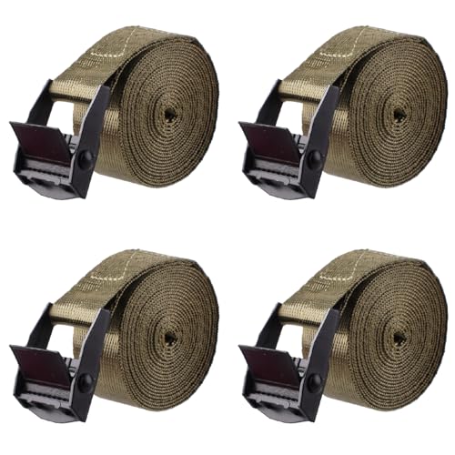 YAPJEB 荷締めベルト 荷物ベルト ラッシングベルト タイダウンベルト 1m 1.5m 2m 3 ...