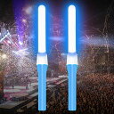 チアライト ペンライト コンサートライト 超高輝度 最新LEDライトバー 持続発光 ペンライト ライブ サイリウム 単色 応援ライト ヲタ芸用ペ