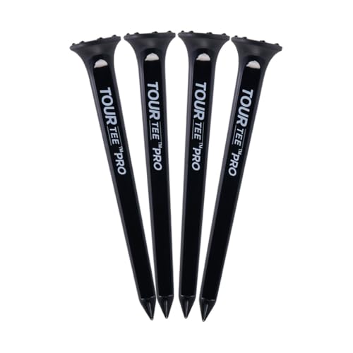 ゴルフ ティー ツアーティー プロ Tour Tee PRO black リミテッドエディション 4本...