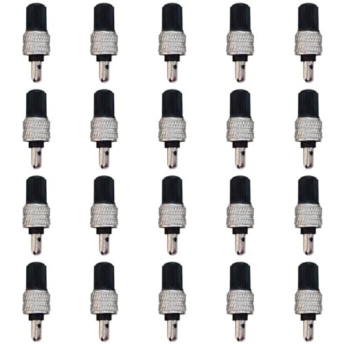 Renjzle 自転車 空気長持ち バルブ20個 セット虫ゴム 不要 空気入れが軽い スーパーバルブ 英式 自転車..