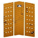 フロントデッキスリーデッキパッドサーフボード前足用FRONT DECK 3 DECK PAD BLACK FOR SURBOARD
