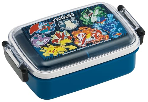 スケーター(Skater) 子供用 お弁当箱 1段 450ml ふわっと盛れるドーム型 抗菌 キッズランチ 日本製 ポケモン 25 男の子 RB
