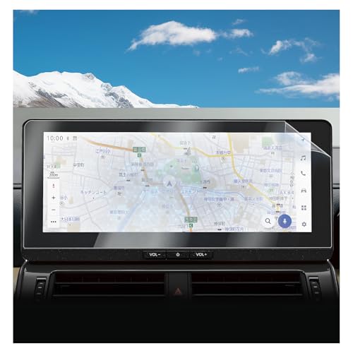 BSTW PET製2枚入り 2025新型 ランクル300 マイナーチェンジモデル 12.3インチ ナビ 保護フィルム ランドクルーザー 300