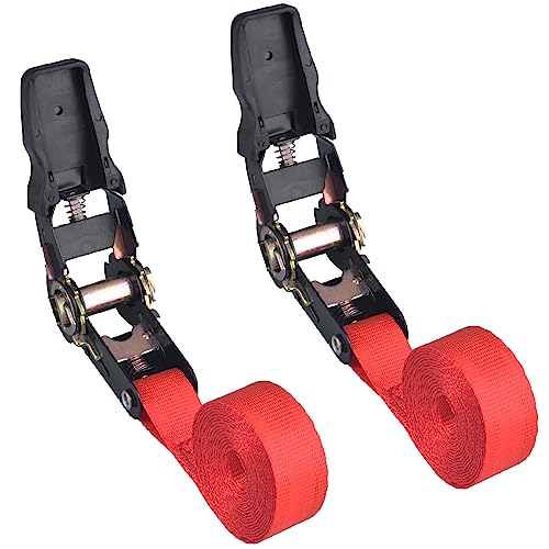 YAPJEB 荷締めベル トラチェット式 2m 3m 4m 5m タイダウンベルト ラッシングバンド 荷締機ベルト 破断荷重800kg 締付 固