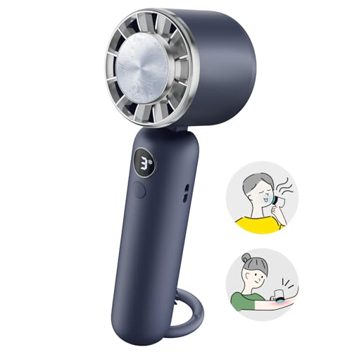 HAGOOGI ハンディファン 冷却プレート 携帯扇風機 瞬時冷感＆駆動時間史上最長 5000mAh大容量電池 最長..