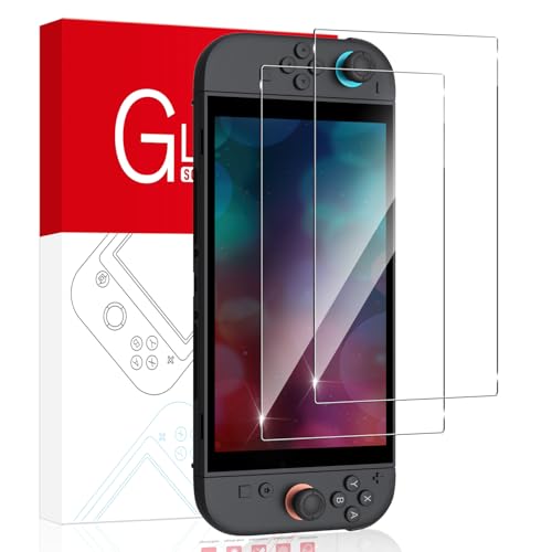 Switch 2 対応 保護フィルム 2025 Sungale Switch 2 フィルム 強化ガラス 全面保護 Switch 2 ガラスフィル