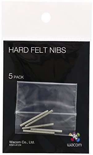 Wacom ペンタブレット ペンタブ オプション 替え芯 Cintiq/Intuos/Bamboo/DTx用 ハードフェルト5本入り ACK-2