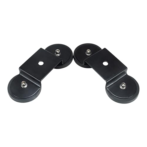 マグネット台座 磁石台座 磁石ステー 作業灯ブラケット 強力マグネット 磁気ブラケット 穴あけ不要 2個セット (66MM)