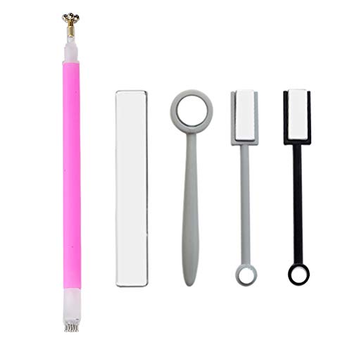 supbel キャッツアイ専用磁石ツール マグネットダブルヘッド 花柄3Dキャットアイ磁気 超強力 3D ネット..