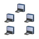 USB-C & USB 3.1 変換アダプタ L字型 Suptopwxm 5個セット (Type C - USB A 3.1 メス) 最大10G