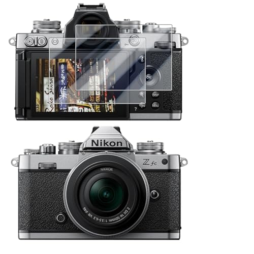 Wigsii2枚 対応 Nikon Z fc 用 液晶保護フィルム 「日本AGC旭硝子素材製、硬度9H、2.5D加工、極薄、高透過率、指紋防止、
