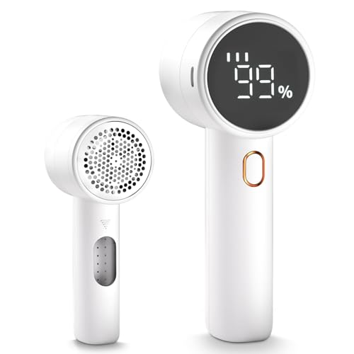 2025年モデル 毛玉取りFrSara 毛玉取り 電動 けだまとり 毛玉クリーナー 液晶ディスプレイ付き 3段階の..