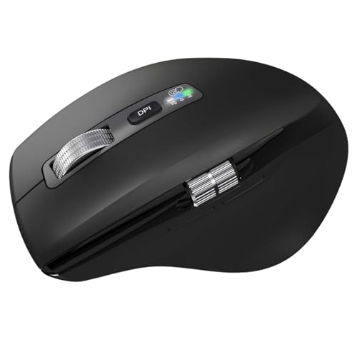 Bluetooth ワイヤレス マウス 高速スクロール サイドスクロール 4段階DPI マルチデバイス 切替簡単 人間工学 サイレント マルチO