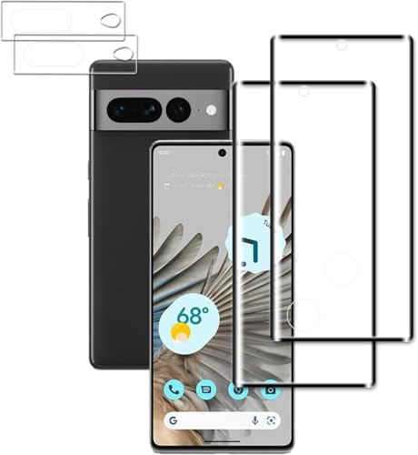 HKKAIS pixel 7 pro フィルム2+2 枚セット指紋認証対応 日本製硝子採用 Google Pixel 7 Pro 用 ガラスフィ HKKAIS pixel 7 pro フィルム2+2 枚セット指紋認証対応 日本製硝子採用 Google Pixel 7 Pro 用 ガラスフィ