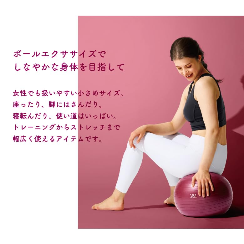 アルインコ(ALINCO) バランスボール 直径30cm 椅子 スツール 軽量 空気入れ付き 運...
