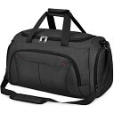 NUBILY ボストンバッグ メンズ ダッフルバッグ YKK 修学旅行 ジムバック 大容量 スポーツバッグ 旅行 防水 40L 2way 黒