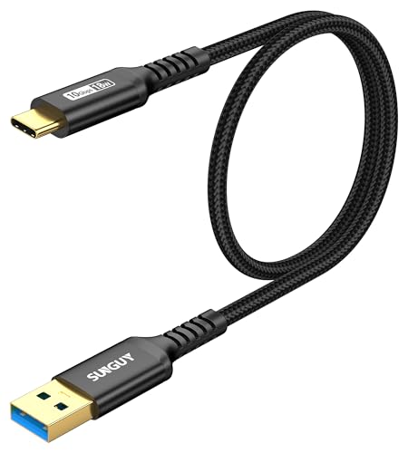 SUNGUY USB Type C ケーブル 0.6M USB3.1 Gen2 10Gbps データ転送 タイプc 高速充電 USB-A to