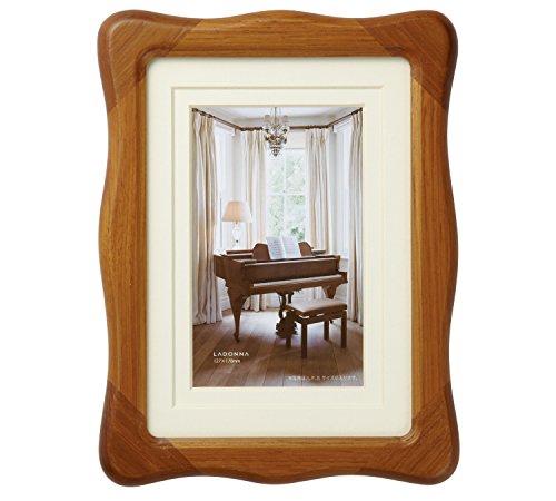 ラドンナ LADONNA フォトフレーム WT13-2L-BR ブラウン 073160