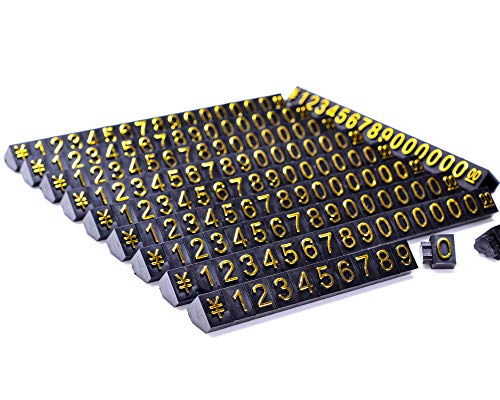 1組 に 0 が 6個で 100万単位まで表示！ プライス キューブ カード アクション プレート ボード ブロッ..