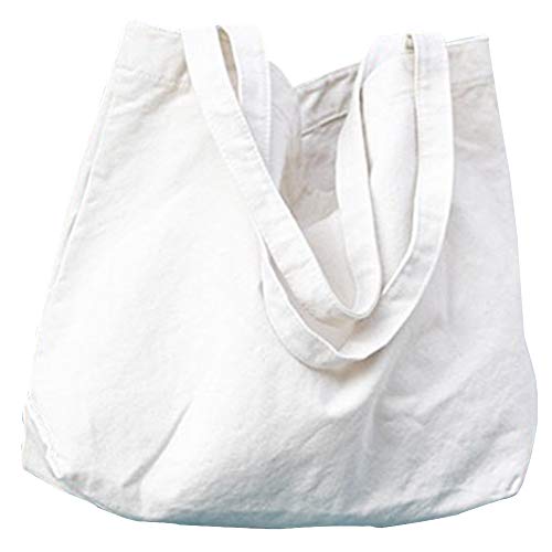 [Volsha] トートバック キャンバス A4 大容量 トート キャンバス ショルダーバッグ 無地 キャンパストート帆布 男女兼用 通勤通学