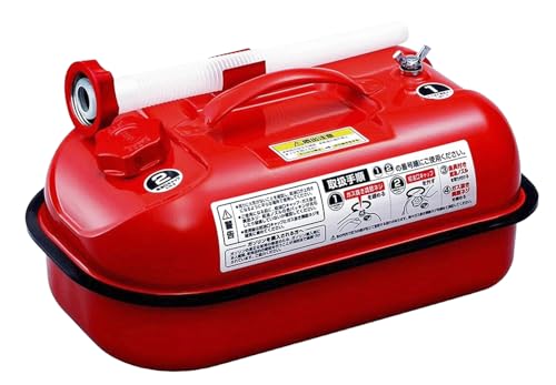 レッド/10リッター/1652・SetName:ガソリン携行缶 10L No.1652・パッケージ個数:1・農機や建機などのガソリン補充用に・国際基準(UN)適合、国際基準に基づいた容器性能試験に合格・手順違いによるガソリンの噴出事故を防ぐ手順番号ラベル付・鋼板厚0.8mm SPC鋼板使用・丈夫な金属製給油ノズル口金農機や建機などのガソリン補充用に、国際基準(UN)適合、国際基準に基づいた容器性能試験に合格