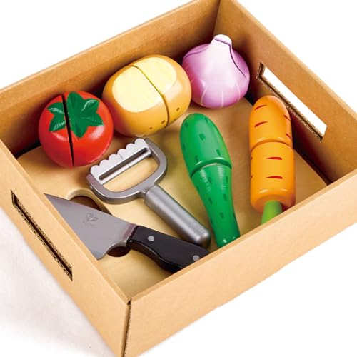 Cooking Toys - Hape(ハペ) おやさいセット 3才以上 木製 おままごと おもちゃ E8850
