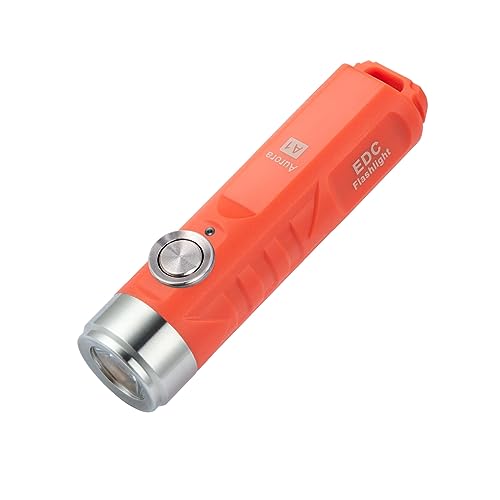 RovyVon A1 キーリング懐中電灯 充電式 650 ルーメン 超高輝度 アウトドア 小型 ED...