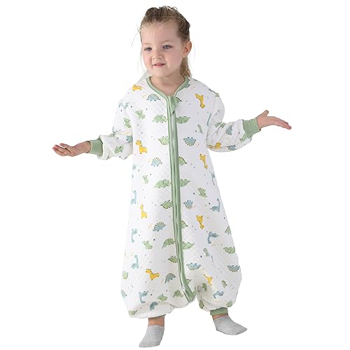 Wrapグリーン/S(1歳-2歳)/G07020・Size:S(1歳-2歳)Color:グリーン・特徴保温性・通気性・吸湿性に優れたオールシーズン対応の赤ちゃんスリーパー。寝るときに布団をかけても、足で蹴飛ばしてしまう子供に大人気、冬の寒さ対策に便利なスリーパー。・素材柔らかい綿100%素材で作られており、着心地がよくて通気性も抜群！敏感な赤ちゃんの肌を優しく守ってくれます。・着脱簡単ベビースリーパーはダブルジップ仕様になっており、着たままおむつ替えや着替えもできる、ファスナーカバー付いてベビーの安全を守ります!・足付き寝袋足分けのデザインで、赤ちゃんは自由に歩き、走り、動き回ることができます。少し低月齢の赤ちゃんにも既に動き回せるキッズにも最適です。・プレゼントベビー便利グッズとしてにも喜ばれます。出産祝い、クリスマスプレゼント、お誕生日、バースデープレゼント、お祝いの贈答にピッタリです。長いシーズン着れるのが嬉しい一品です。