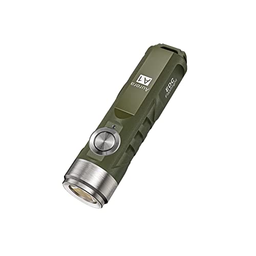 RovyVon Aurora A1 キーリング懐中電灯 650 ルーメン 超高輝度 アウトドア EDC ミ...
