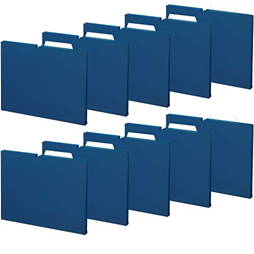 コクヨ ファイル 個別フォルダー NEOS A4 15mm 3辺とじ 10冊 ネイビー A4P-NEF15DBX10