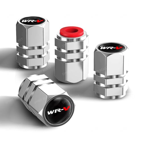 WR-V エアバルブキャップ WR-V DG5など 全シリーズ対応 アルミ合金製 ドレスアップパーツ 軽量 高強度 腐食防止 車 自動車 タイヤ
