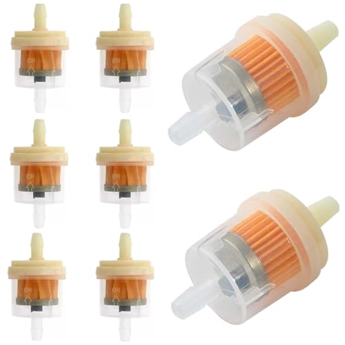 8個(フィルター)/-/-・Color:8個(フィルター)・汎用タイプ燃料フィルター*8個。サイズ：長い55mm*幅30mm。ホース内径 5mm 〜 6mm に対応。・ペーパーろ過タイプフィルター、密度が高くて、濾過力を向上させます。ガソリンタンク内のゴミ、サビ等の異物を事前にシャットアウトします。ボディとキャップの接着も強く、ガソリンの漏れには心配がありません。・高の燃料フィルタは、モータが故障しているか、または損傷しているのを防ぐことです。車をより安全で信頼性の高いものにする。・簡単に使用してインストールする（追加のツールは必要ありません）。マグネットイン構造になっているため、錆びや鉄くずもキャッチします。スケルトンボディで不純物の確認及びフィルター寿命をひと目で確認出来ます。・スクーターオートバイのためにすべてのオートバイ、燃料ガスフィルターのための適合 定期的なをお勧めします。ご注意:ガソリンの流量が必要なバイクへは不向きです。商品はモニターによって色合いが異なって見える場合があります。 梱包時の多少の傷・汚れ等は御了承下。スクーターオートバイのためにすべてのオートバイ、燃料ガスフィルターのための適合 定期的なをお勧めします。