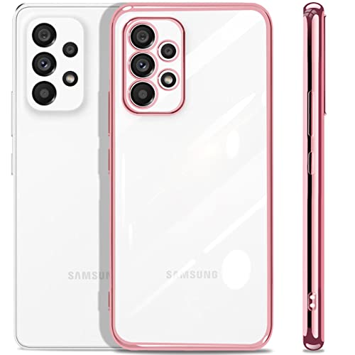 乐天商城 - SAMSUNG Galaxy A53 5G ケース クリア 薄型 耐衝撃 SC-53C SCG15 透明 カバー 軽量 TPU メッキ加工 ソフ