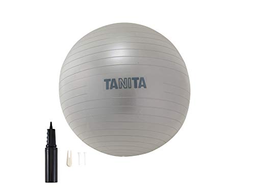 シルバー/φ65cm/TS-962・パッケージ個数:1・製品型番:TS-962・色:シルバー・直径:65 センチメートル・製品サイズ:65 x 65 x 65 cm; 1.2 kg「いつもの生活に取り込みながら、無理なく」がコンセプトの手軽な運動具シリーズ。 普段の椅子をジムボールに変えれば、無理なくトレーニングができます。 タニタでは実際にオフィスでも使われているジムボールです。 ○サイズ：直径65cm ○耐荷重：150kg