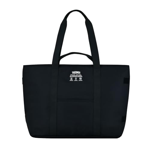 Casual Minimalistオールブラック/68cm x 21.5cm x 40cm/RFQ-036 ALB・Color:オールブラック・パッケージ個数:1・週末のまとめ買い、アウトドアに！・本体サイズ(約):幅68×奥行21.5×高さ40cm、本体重量(約):600g、容量:36L・生産国:中国・素材:外生地：ポリエステル（はっ水）/ 内生地：PEVA / クッション（断熱材）：ポリウレタン・発泡ポリエチレン・ポリプロピレン不織布●IsoTec2を搭載した高い保冷性能 にファスナー付き ●はっ水加工生地使用 ●内側にメッシュポケット付き ●2タイプのハンドル仕様(手持ち/肩掛け) ●フロントにスリットポケット付き ●テープで留められ、収納時はコンパクトに