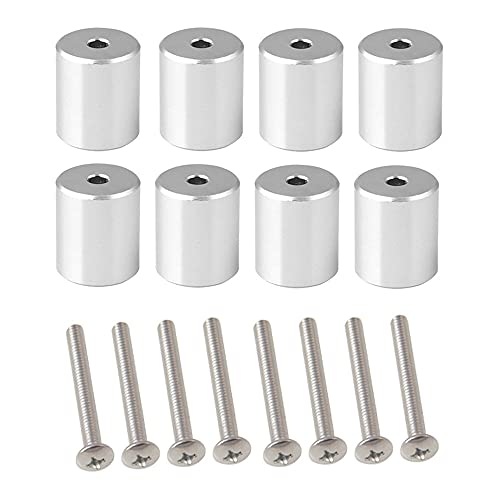 Jeyaic アルミ製ルームベアリングロッドブラケット車用ルーフキャリアバー イレクターパイプ取り付け用..