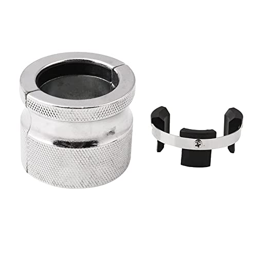 パッケージ個数:1・汎用ツールフォークシールドライバー、対応サイズ： 39mm-50mm、オートバイのフロントフォークに、フォークシールを密着させるためのツール。フォークシールのはオートバイのメンテナンスに不可欠なプロセスであり、仕事を遂行するために必要なツールです！・分割式フロントフォークシールドライバーは分割式、炭素鋼で作られており、取り付け中に新しいフォークシールに損傷を与えません。ツールの重量により、シールが均等にフォークチューブに押し込まれます。・耐久性強度と寿命を延ばすために高強度アルミニウムで作られています。簡単に取り付けられるように設計されたベアリングを傷つけません。・取り付け簡単ほとんどのフォークシールを簡単に取り付けられるように設計されています。オートバイ用ホイールベアリングのマスター/ユニバーサルキットにより、車軸ハウジングシールを損傷することなく簡単にレース中取り付けることができます。・対応サイズ 39mm-50mm、調整なフォークシールドライバーです。