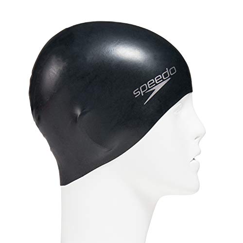 Speedo(スピード) スイムキャップ シリコーンキャップ 水泳 ユニセックス SD93C03 ブラック FREE