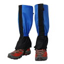 Renjzle レッグカバー 登山ゲイター スパッツ 長さ46センチ ゲーター 登山用 渓流 ゲーター 雨や雪 砂埃や泥汚れから守るレッグカバー