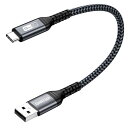 GHNTJAP USB C ケーブル 0.3M USB 3.2 Gen 2対応 10Gbps転送速度 60W急速充電 USB Type C ケー
