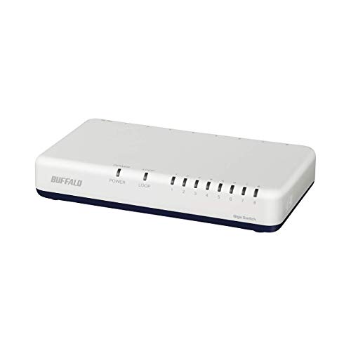バッファロー BUFFALO Giga対応 プラスチック筐体 AC電源 8ポート LSW6-GT-8EPL/WH ホワイト スイッチングハブ ロ バッファロー BUFFALO Giga対応 プラスチック筐体 AC電源 8ポート LSW6-GT-8EPL/WH ホワイト スイッチングハブ ロ