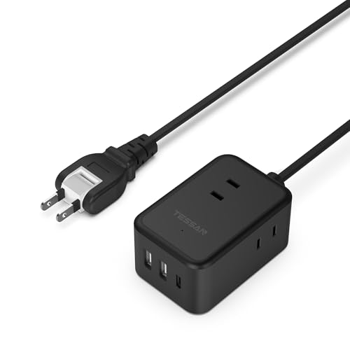 Ĺ 2m  Ÿå usb 󥻥 ơ֥륿å TESSAN 3AC 1usb-c 2type-a ...