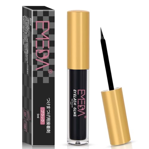 ブラックブラック/5ML/-・Color:ブラックSize:5ML・魅力的な目元を実現：速乾性に優れ、乾くと24時間長持ちタイプのつけまつげのりで、まつげと完璧に融合して目立ちにくいので、自然で魅力的な目元に仕上がります。・超強力接着：引っ張ってもはがれにくく、水や汗にも負けないウォータープルーフ仕様で、1日中取れない超強力接着のつけまつ毛のりです。・肌にやさしく安心：ホルムアルデヒドとラテックスを使用していないので肌に害がなく安心してお使いいただけます。・塗りやすい、除去も簡単：接着剤をつけまつげの根元に塗ります。塗布後、約30秒待ちます。 自分のまつ毛とつけまつげを指でそっとつまみ、なじませると簡単に仕上がります。・：製品に初期不良、破損などがございましたら、お気軽にお問い合わせください。24時間以内に対応させて頂きます。