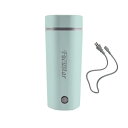 Focustar ポータブルケトル 350ML 小型 電気ケトル 100V/300W ポータブル電源で使える トラベルケトル 急速沸騰 空焚き防
