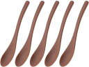 下村企販 食べやすい スプーン 5本組 日本製 食洗機対応 スープもすくえる レンゲ 全長19.2cm カレー 丼ぶり スープ デザート 炒飯(3)