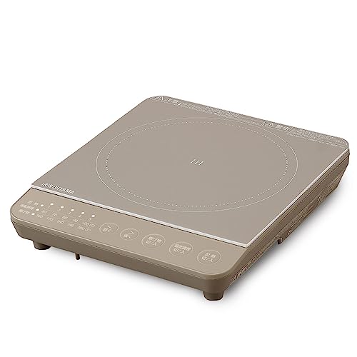 アイリスオーヤマ IHコンロ 1口 IHクッキングヒーター 1000W 卓上 デザイン IHK-T392-T