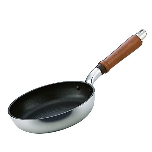 北陸アルミ フライパン 18cm 軽量 ガス火 日本製 深め 軽い 全面均一加熱 時短フライパン 丈夫 frying pan made in j