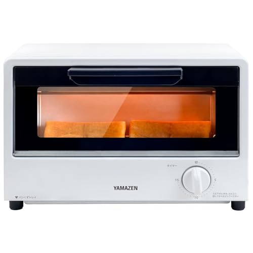 スタンダードホワイト/スタンダード/AMTC-010S(W)・Color:ホワイトSize:スタンダード・パッケージ個数:1・いつでも焼きたての美味しさご自宅で焼きたてのサクッとトーストが楽しめるオーブントースター。シンプルでコンパクトタイプなので、場所を取らずお気軽にお使いいただけます。・ハイパワー1000W高火力の1000Wでスピーディにサクッと美味しいトーストを仕上げます。一度に2枚まとめて食パンが焼けるので、忙しい朝でも安心です。さらに、横幅はスリムでも奥行を大きくしたことで、山型パンも焼くことができます。・食材に合わせた調理時間最大15分まで設定できるタイマー機能搭載。食パンはもちろん、とろーりチーズのピザにこんがりお餅、グラタンなど食材に合わせてお好みで設定してください。・便利な受け皿付きフライドポテトなどの小さいものや、ピザのチーズなど流れ落ちやすいもの、油が出やすいものを調理する時に役立ちます。・商品仕様◇本体サイズ:幅32×奥行27×高さ24cm ◇庫内有効寸法:26×奥行19.5×高さ9cm ◇本体重量:3.4kg ◇山善「オーブントースター AMTC-010S」 いつでも焼きたての美味しさご自宅で焼きたてのサクッとトーストが楽しめるオーブントースター。シンプルでコンパクトタイプなので、場所を取らずお気軽にお使いいただけます。 ハイパワー1000W高火力の1000Wでスピーディにサクッと美味しいトーストを仕上げます。一度に2枚まとめて食パンが焼けるので、忙しい朝でも安心です。さらに、横幅はスリムでも奥行を大きくしたことで、山型パンも焼くことができます。 食材に合わせた調理時間最大15分まで設定できるタイマー機能搭載。食パンはもちろん、とろーりチーズのピザにこんがりお餅、グラタンなど食材に合わせてお好みで設定してください。 便利な受け皿付きフライドポテトなどの小さいものや、ピザのチーズなど流れ落ちやすいもの、油が出やすいものを調理する時に役立ちます。