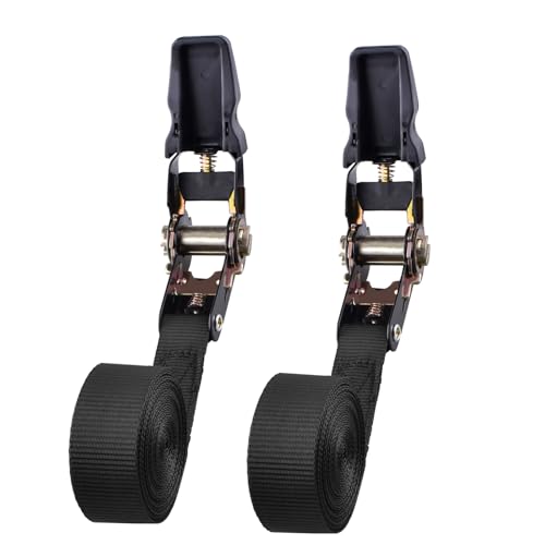 Azarxis 荷締めベルト ラチェット式ベルト 荷締機 固定ベルト ラチェット ラッシングベルト 2m 3m 5m 8m 荷締め タイダウンベ